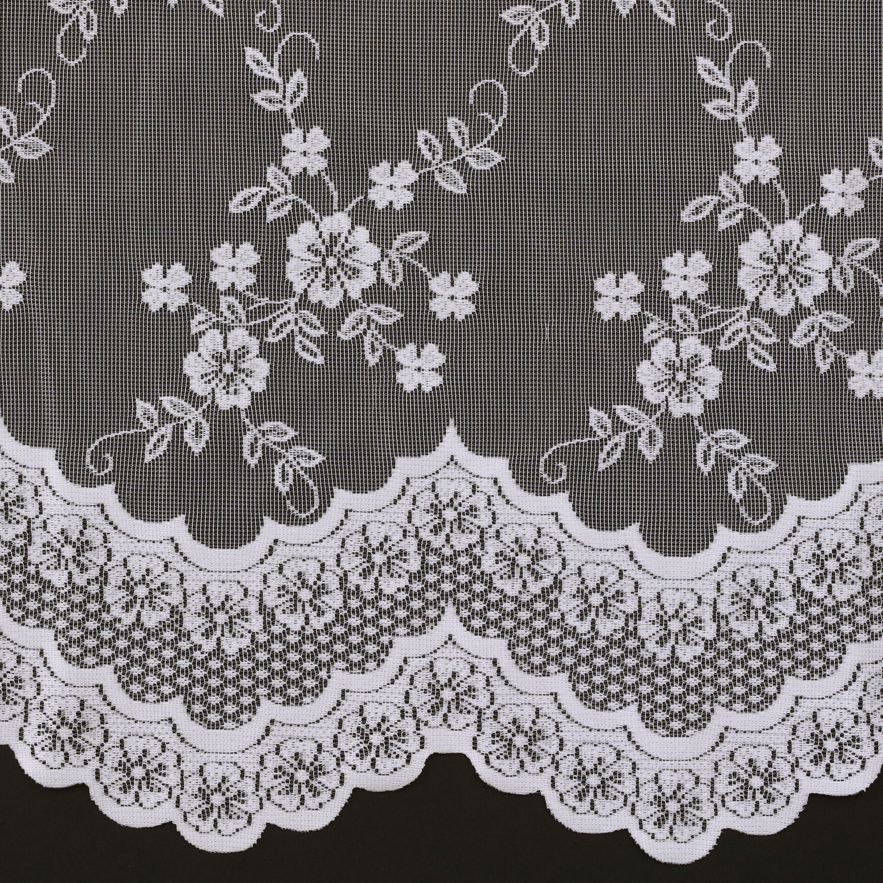 Mona Lisa Sheer Rod Pocket Swag Valance Set, , alternate image number 8