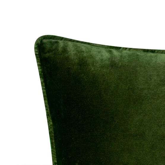 Velvet Patchwork Embroidered Decorative Pillow , , alternate image number null