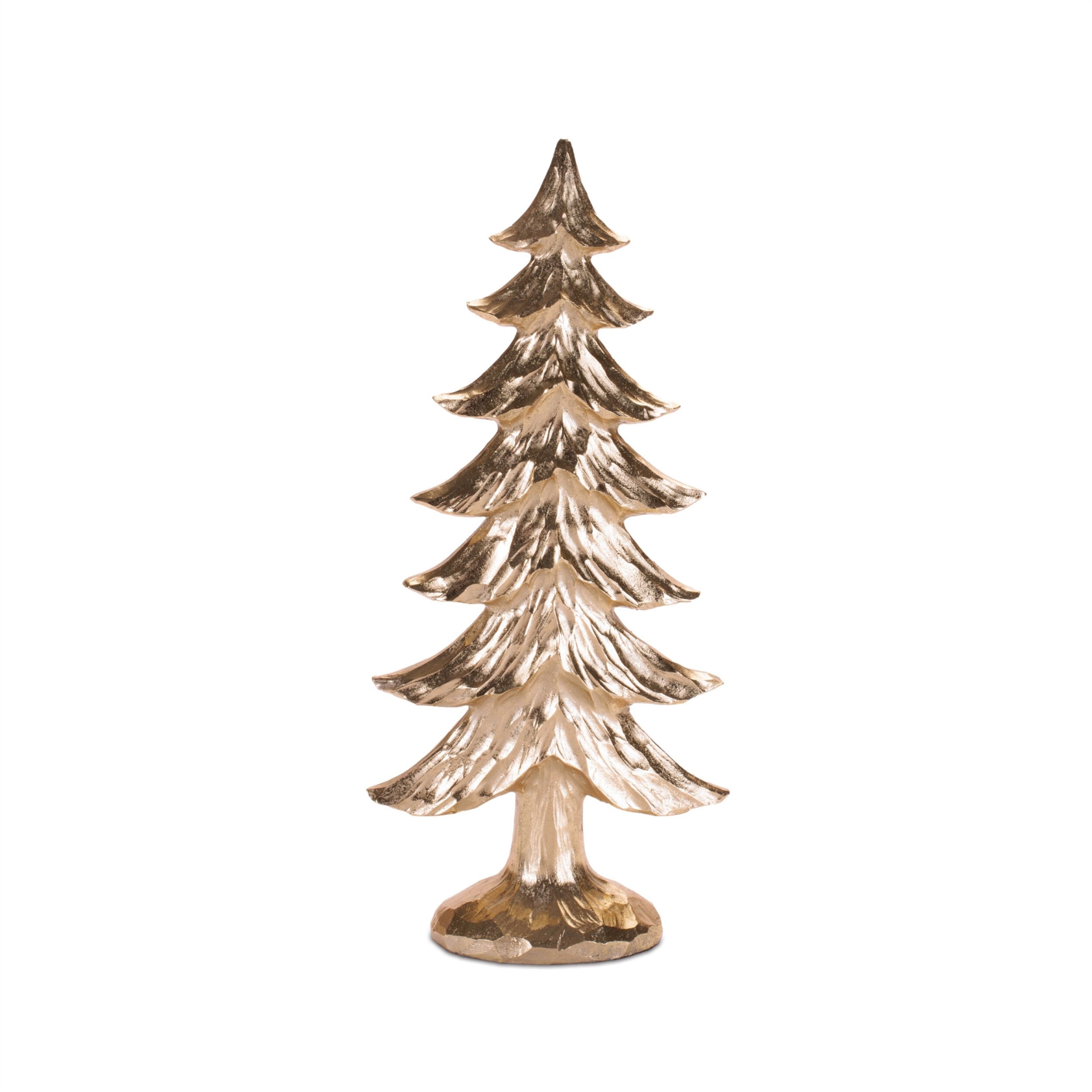 Metallic Pine Tree (Set of 2), GOLD, alternate image number 3
