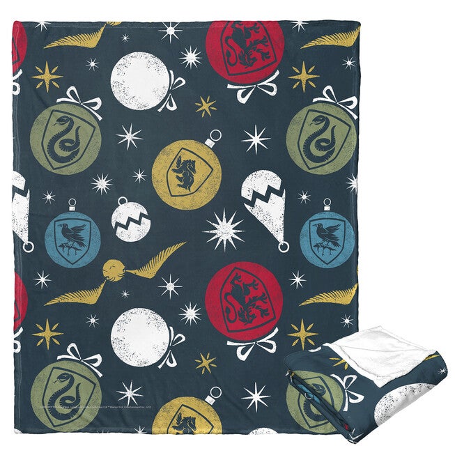 Wb Harry Potter House Ornaments Silk Touch Throw, O, hi-res image number null
