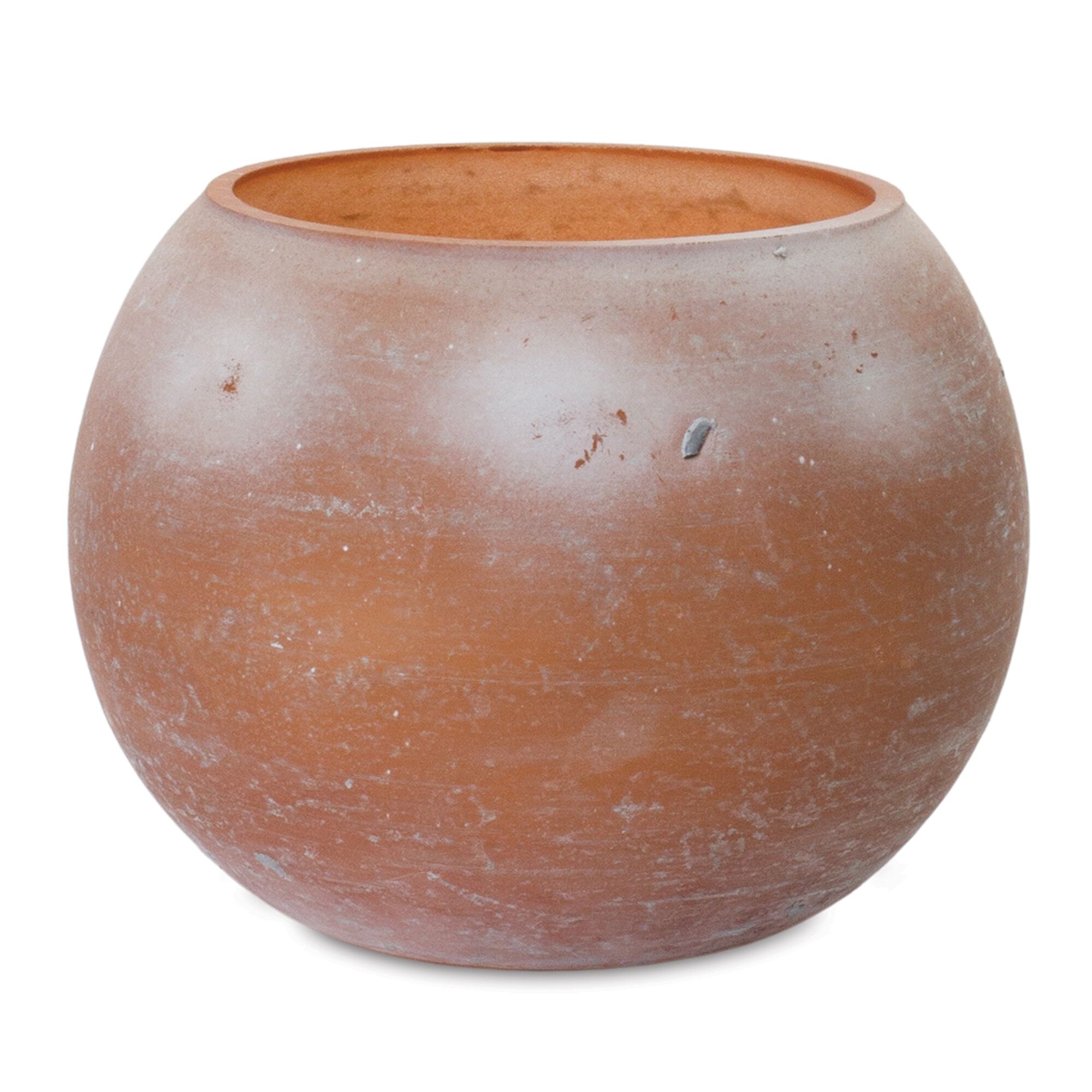 Votive Holder (Set of 2) 2.75 inchesH, 4 inchesH Glass, PINK/BROWN, alternate image number 1