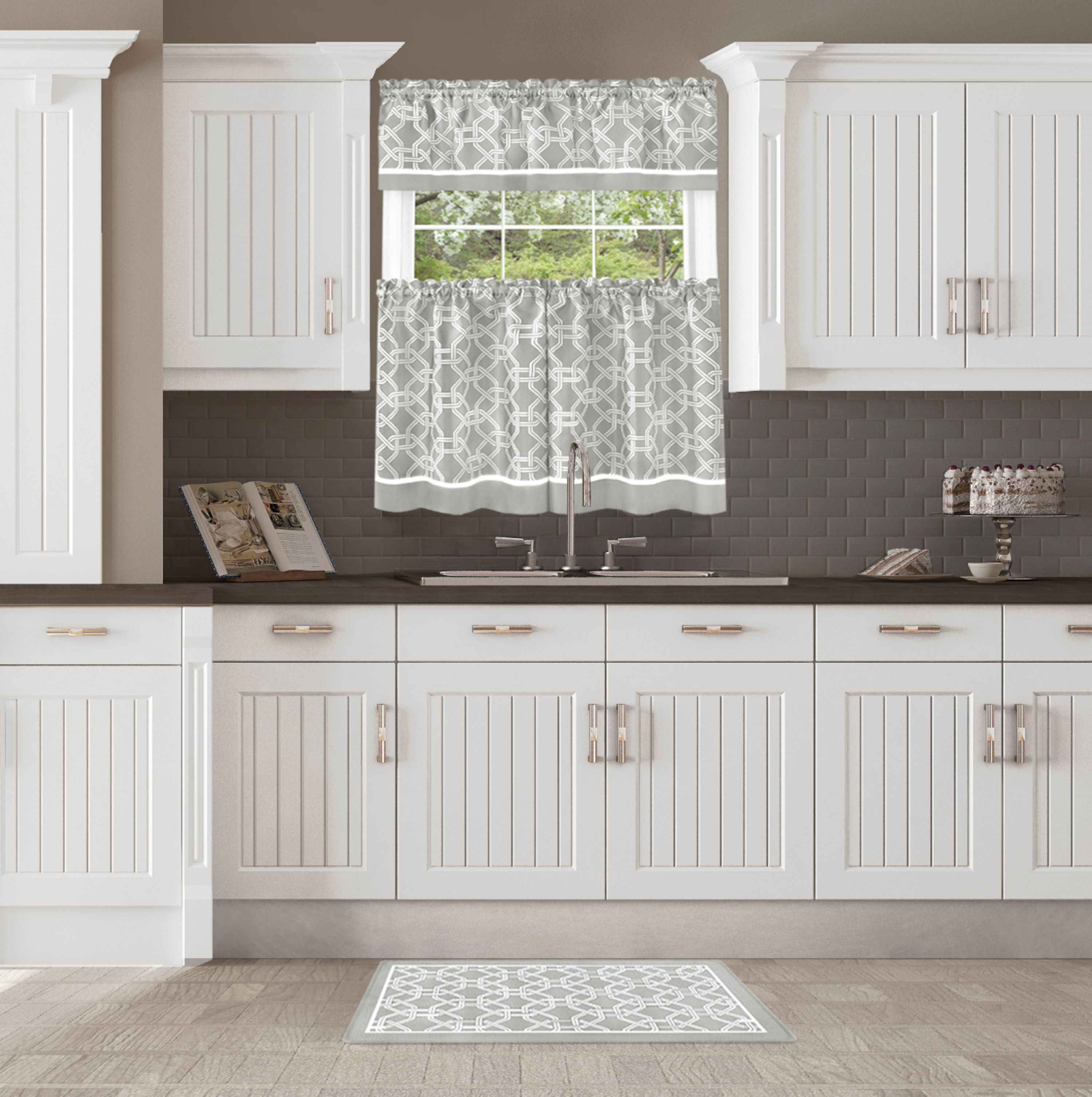 Arlington 18x30 Anti Fatigue Mat, GREY, on-hover image number 1