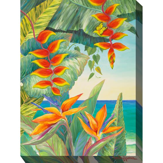 Hot Tropic #1 Outdoor Wall Art, MULTI, hi-res image number null