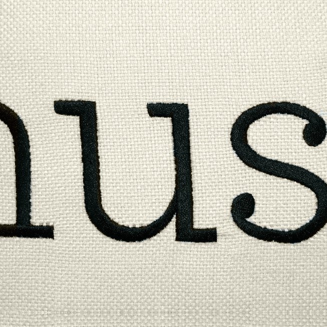 Celebrations ""Husband"" and ""Wife"" Embroidered Decorative Pillow , , on-hover image number null