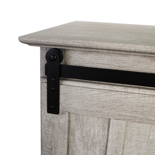 Finley 56-inch TV Stand with 2 Barn Doors, , alternate image number null