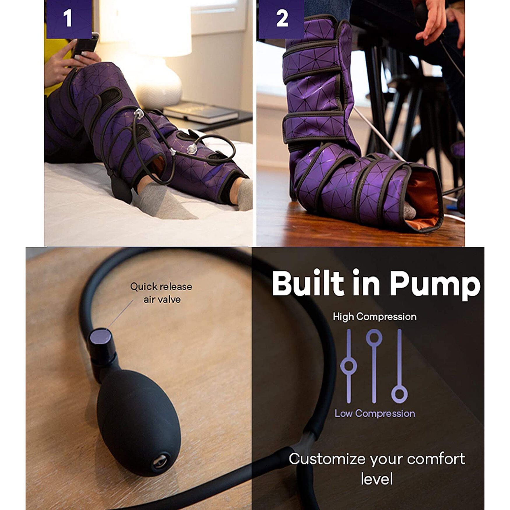 Thermosage Ems 8 In 1 Total Leg Massage Wellness, , alternate image number 6