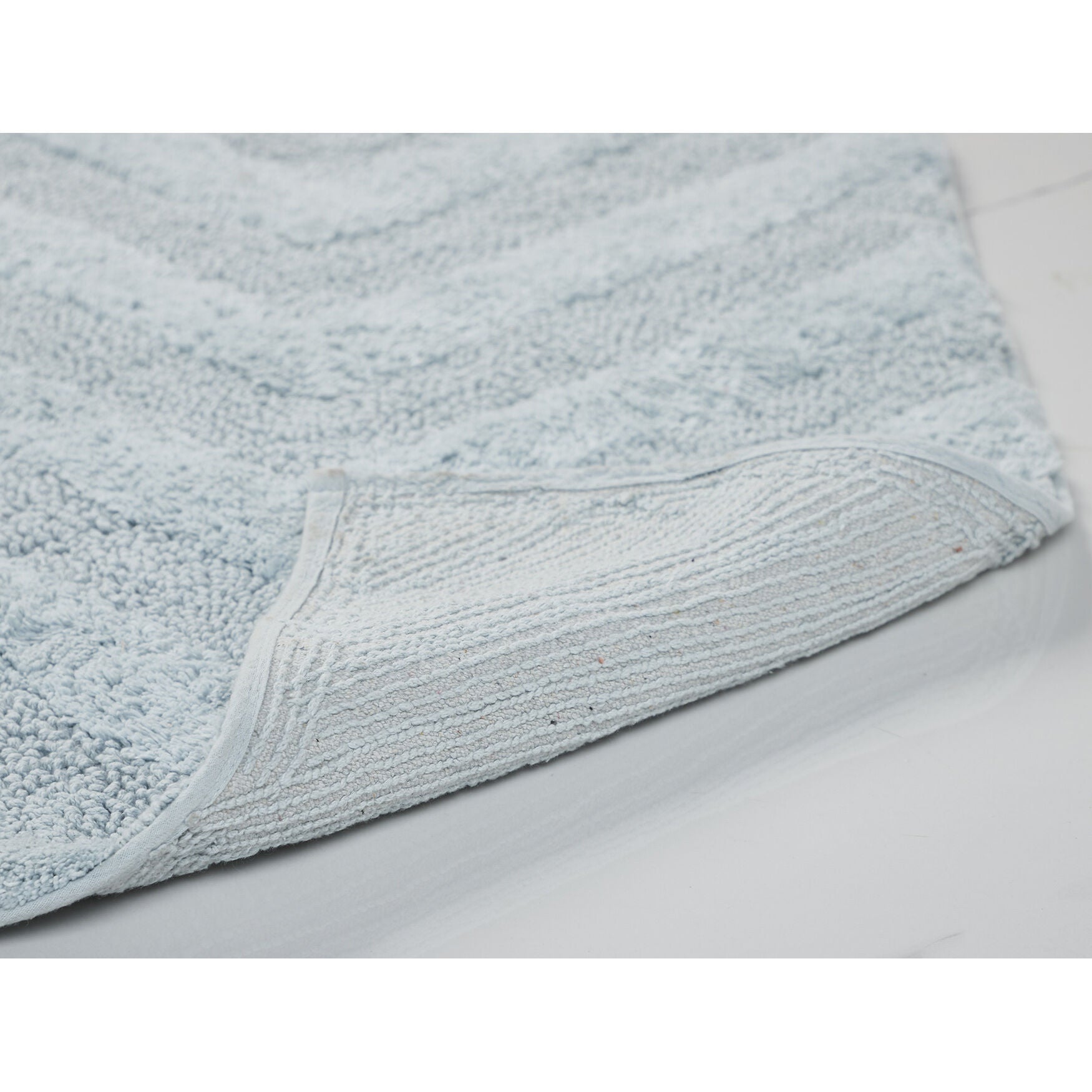 Hugo Collection 100% Cotton 2 Piece (17 inches X 24 inches | 21 inches X 34 inches) Bath Rug Set, , alternate image number 1