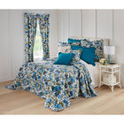 Florence Oversized Bedspread, TEAL FLORAL, hi-res image number 0