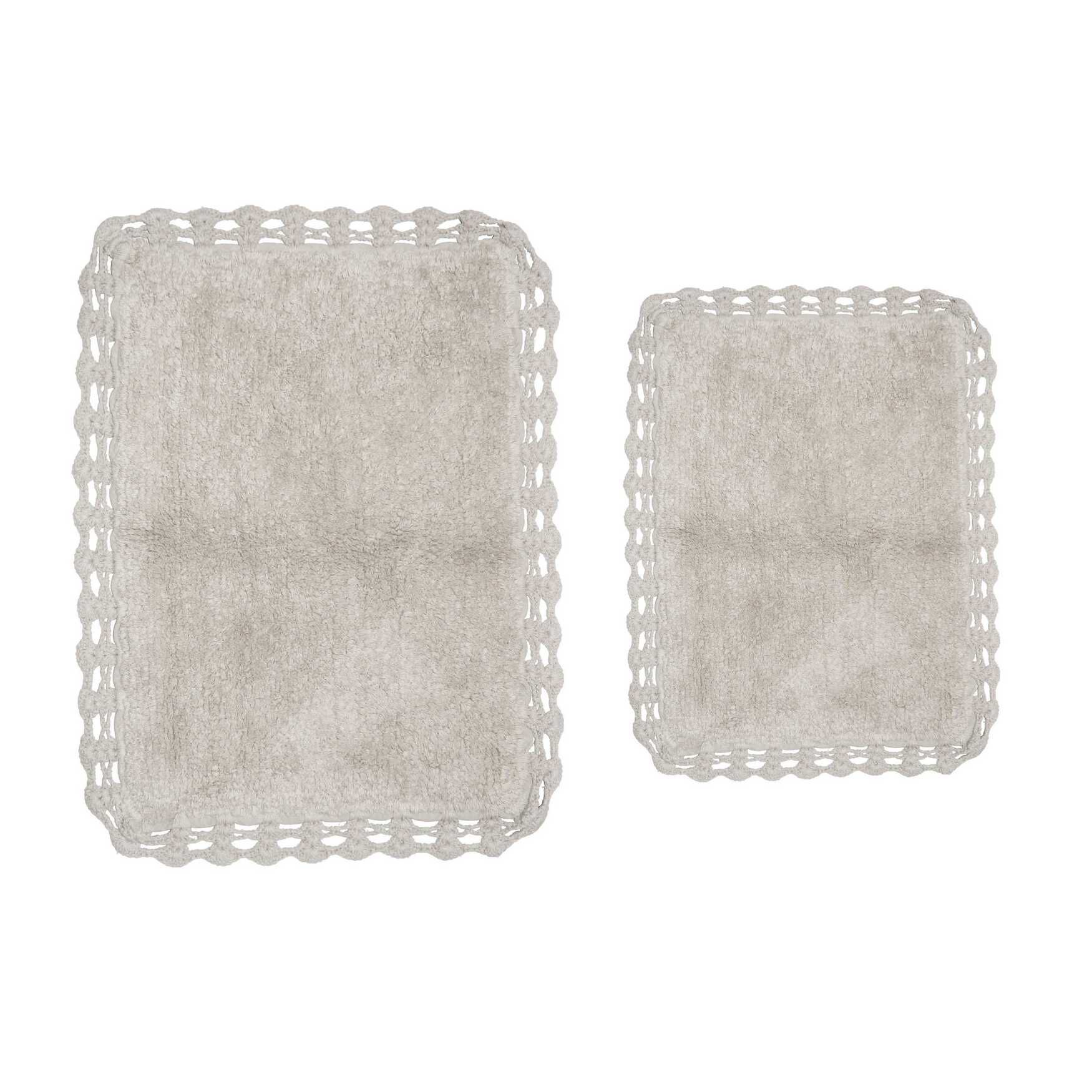 Hudson 2 Piece Set Bath Rug Collection, IVORY, hi-res image number 0