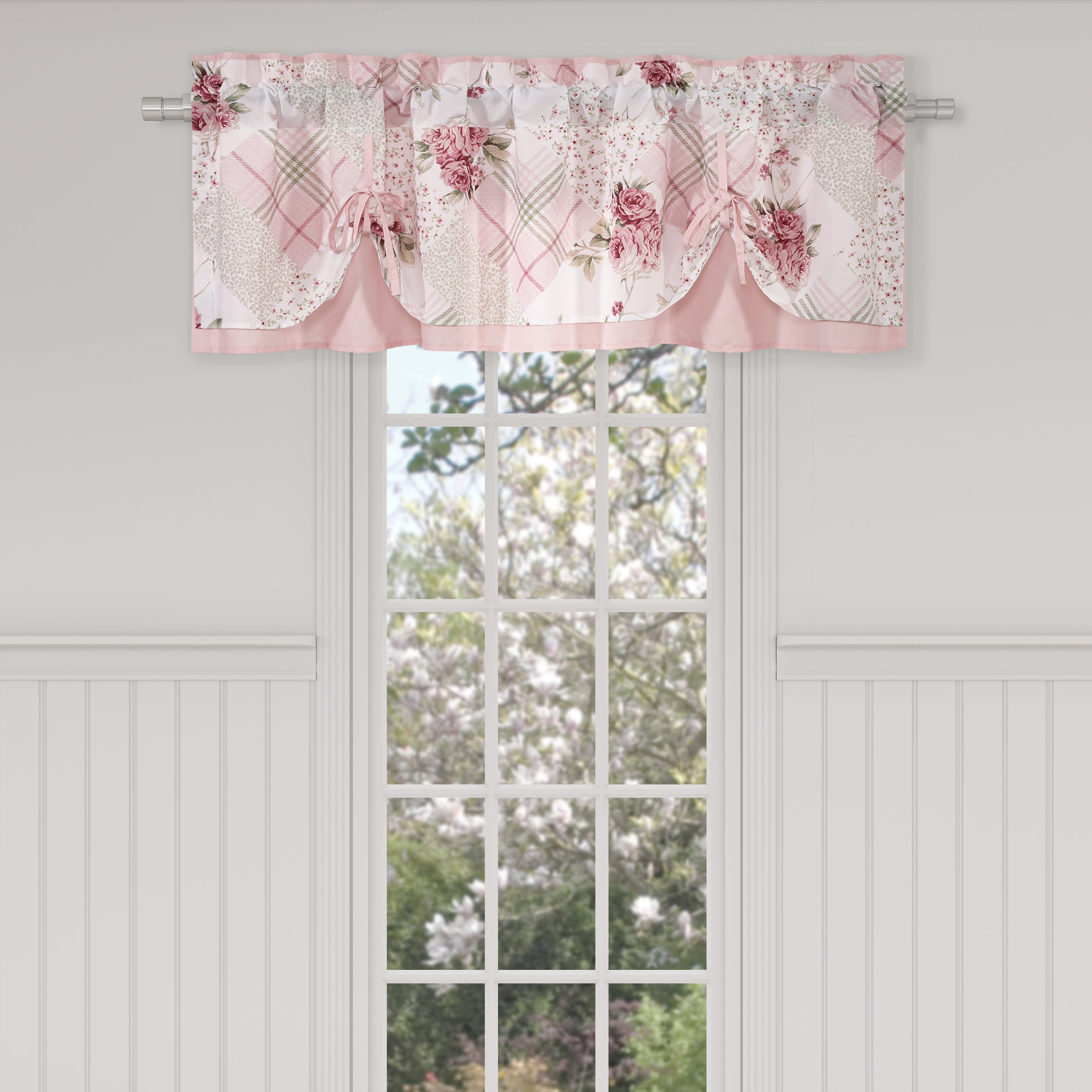 Bungalow Tieup Window Valance, ROSE, alternate image number null