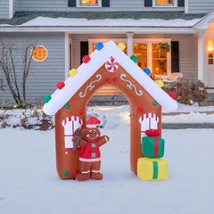 8’ Inflatable Gingerbread House