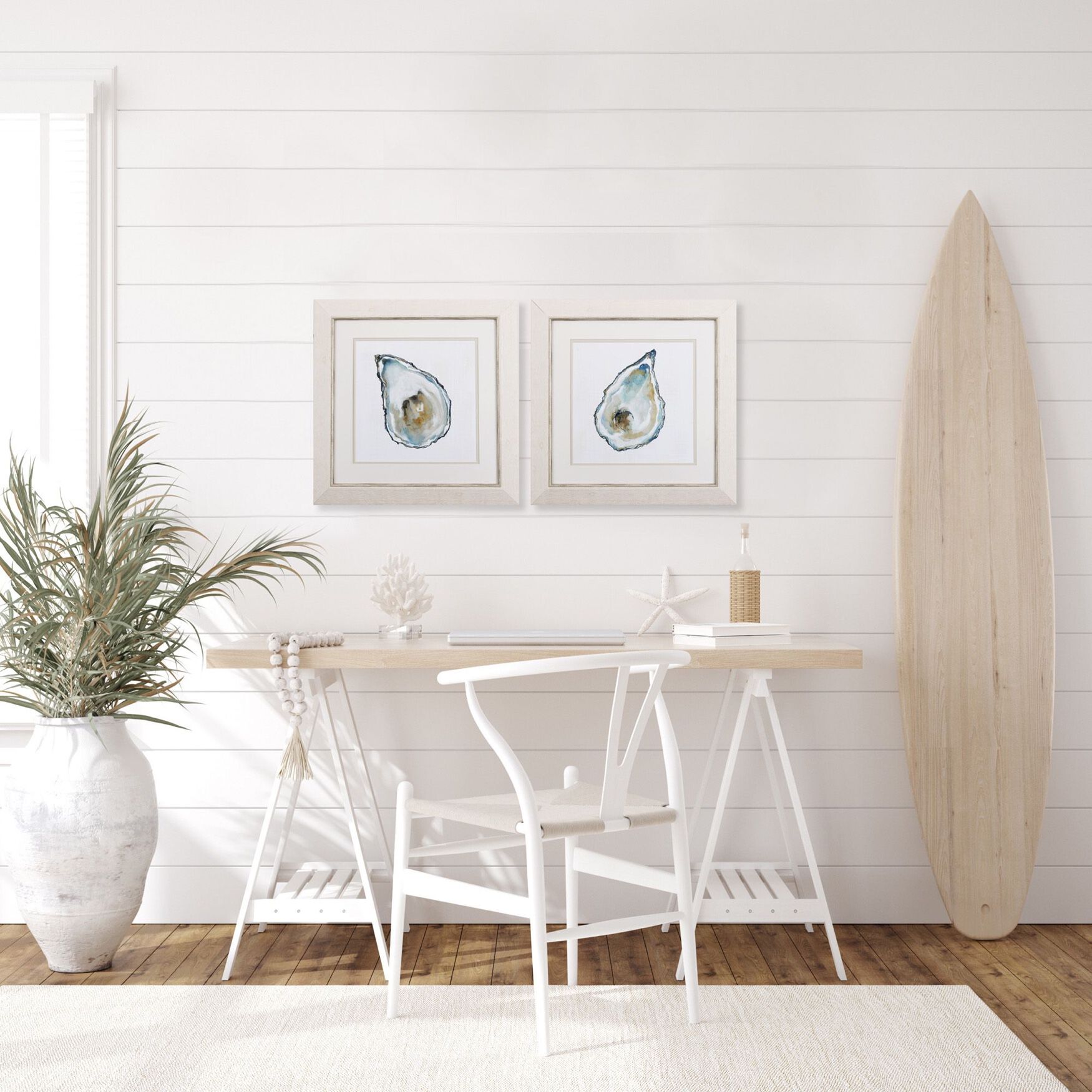 Atlantic Pacific Framed Wall D&eacute;cor, Set Of 2, , on-hover image number 1