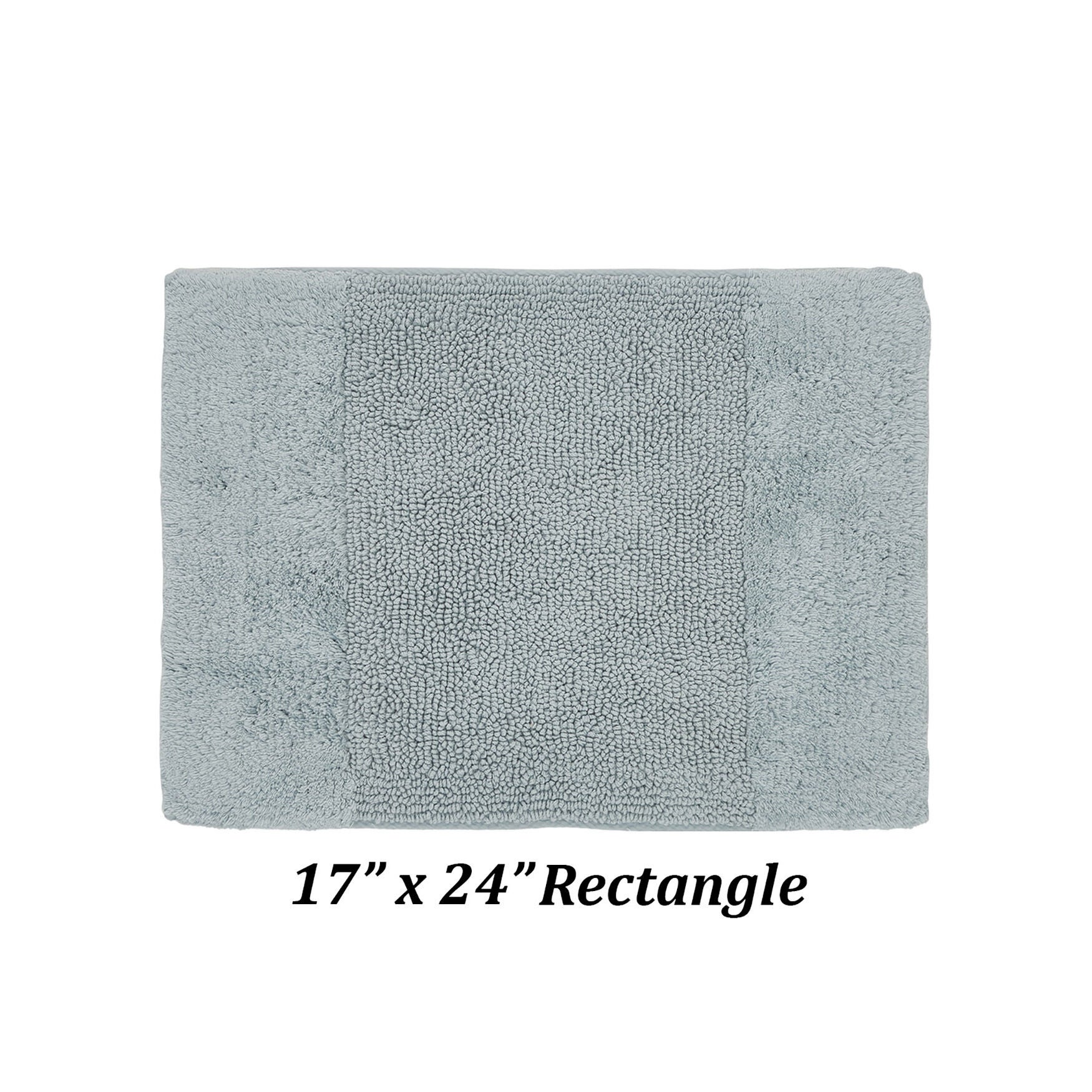 Granada Collection 100% Cotton 17 inches X 24 inches Rectangle Bath Rug, , on-hover image number 1