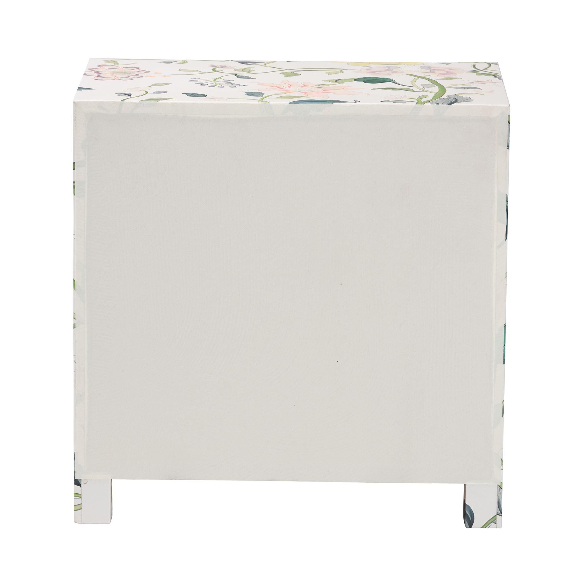 Connery Floral  End Table, MULTICOLOR, alternate image number 5