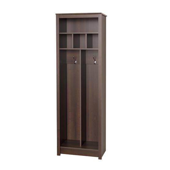 Space-Saving Entryway Organizer, Espresso, , alternate image number null