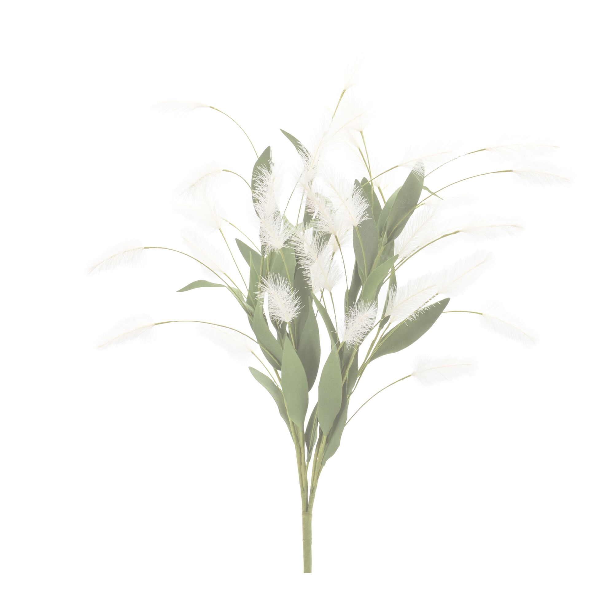 White Plume Bush (Set of 2), GREEN/WHITE, hi-res image number 0