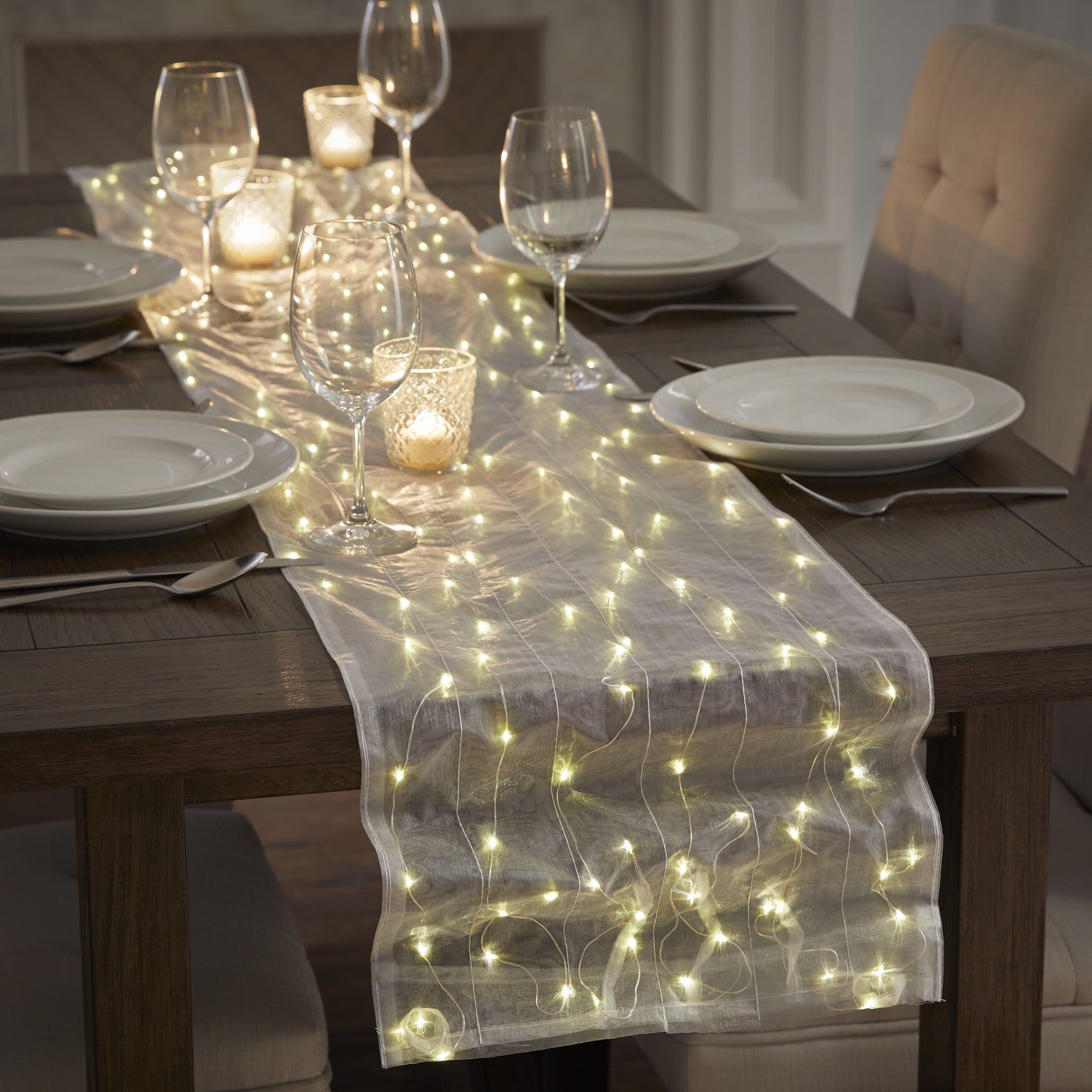 Pre-Lit Table Runner