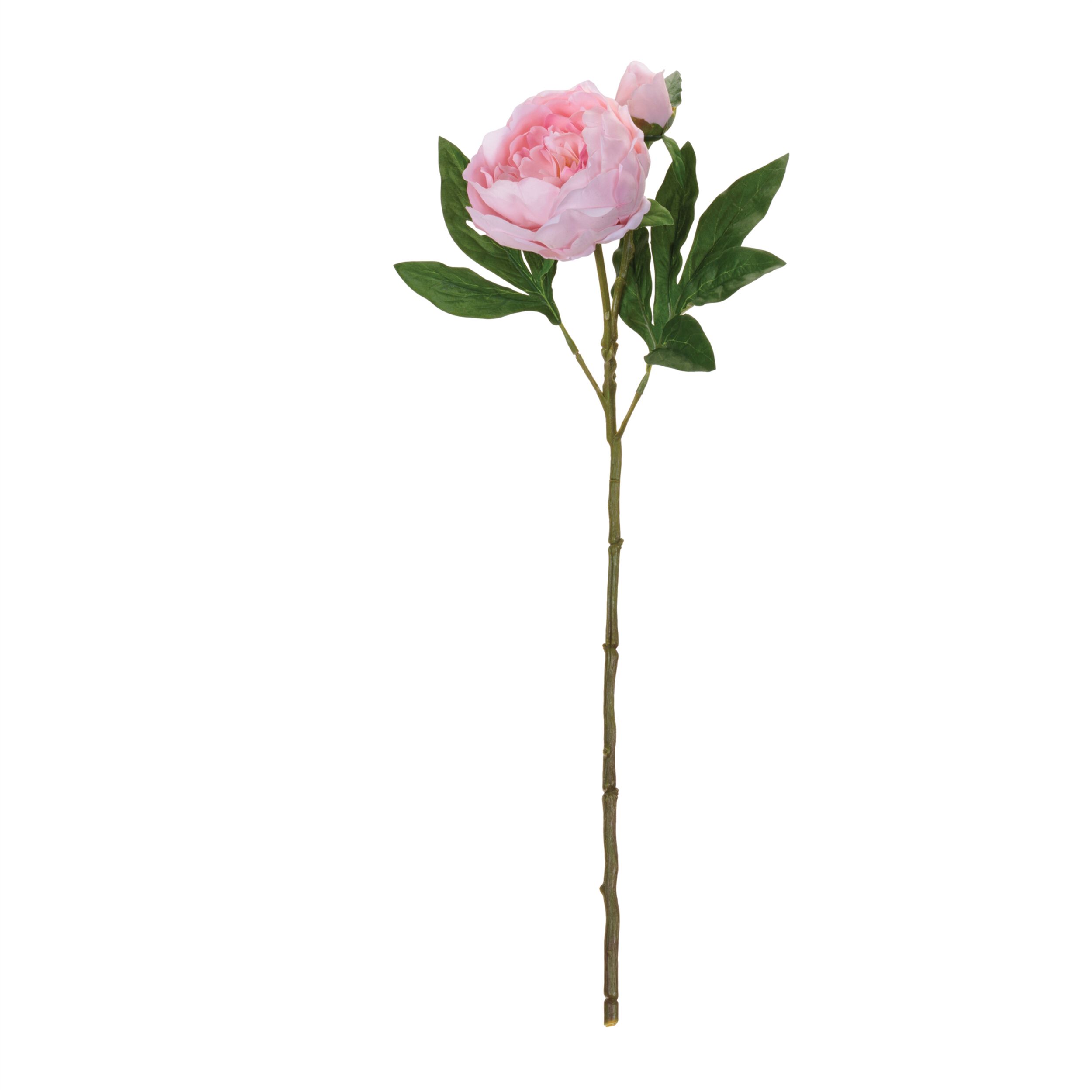 Peony Floral Spray Set of 6, PINK GREEN, alternate image number 1