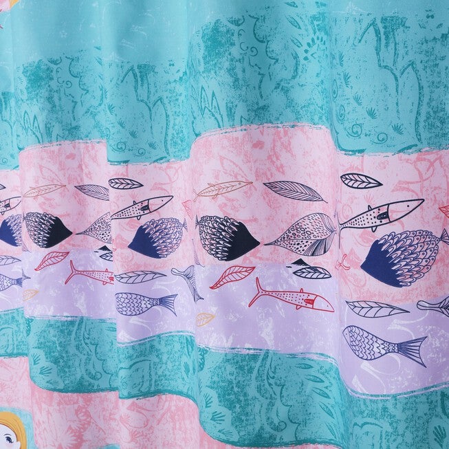 Greenland Home Fashions™ Mermaid Bath and Shower Curtain, MULTI, alternate image number 4