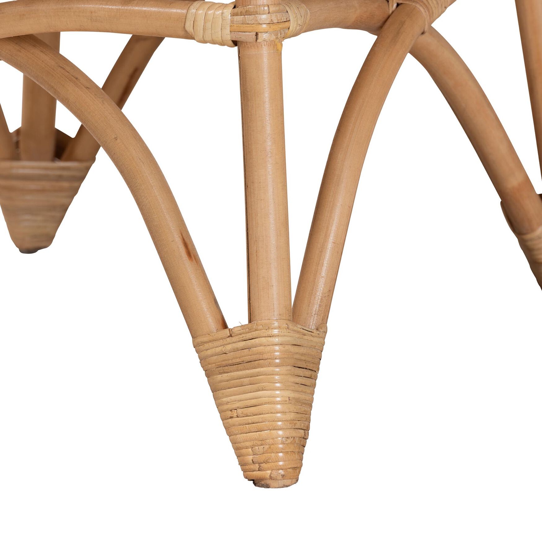 Elani Modern Bohemian Natural Rattan Coffee Table, , alternate image number 3