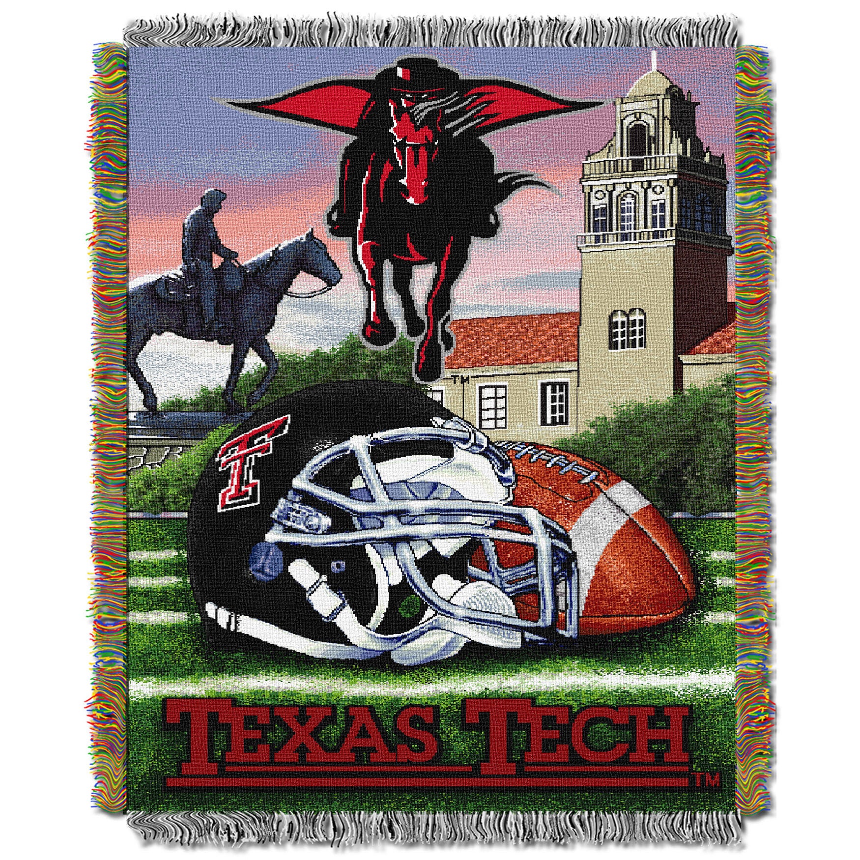 Texas Tech HFA Throw, MULTI, hi-res image number 0