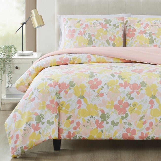 Garden Floral 3-Pc. Comforter Set, , on-hover image number null