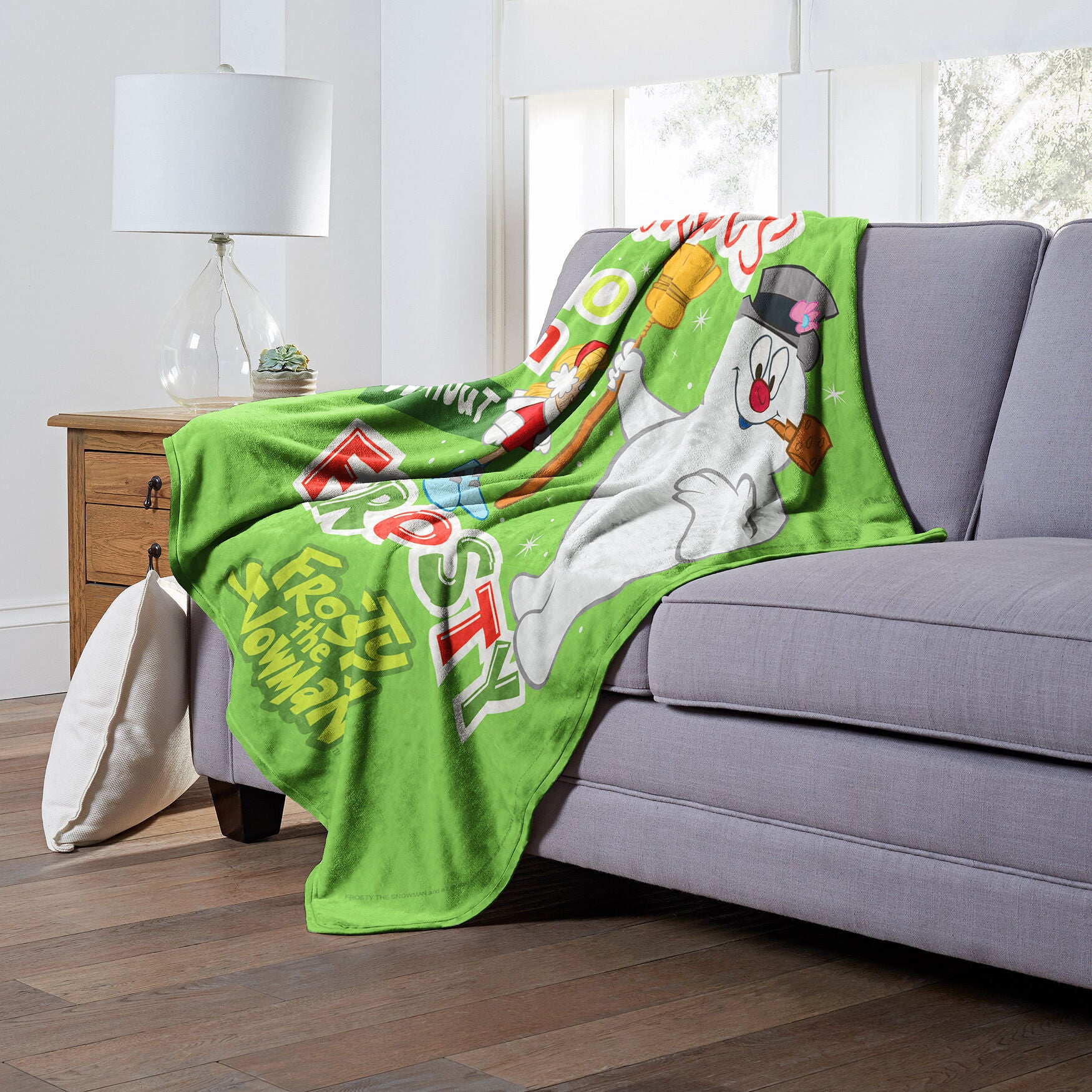 Frosty The Snowman No Fun Without Frosty Silk Touch Throw Blanket, , alternate image number 3