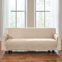 BH Studio Water-Repellent Microfiber Extra-Long Sofa Protector, 