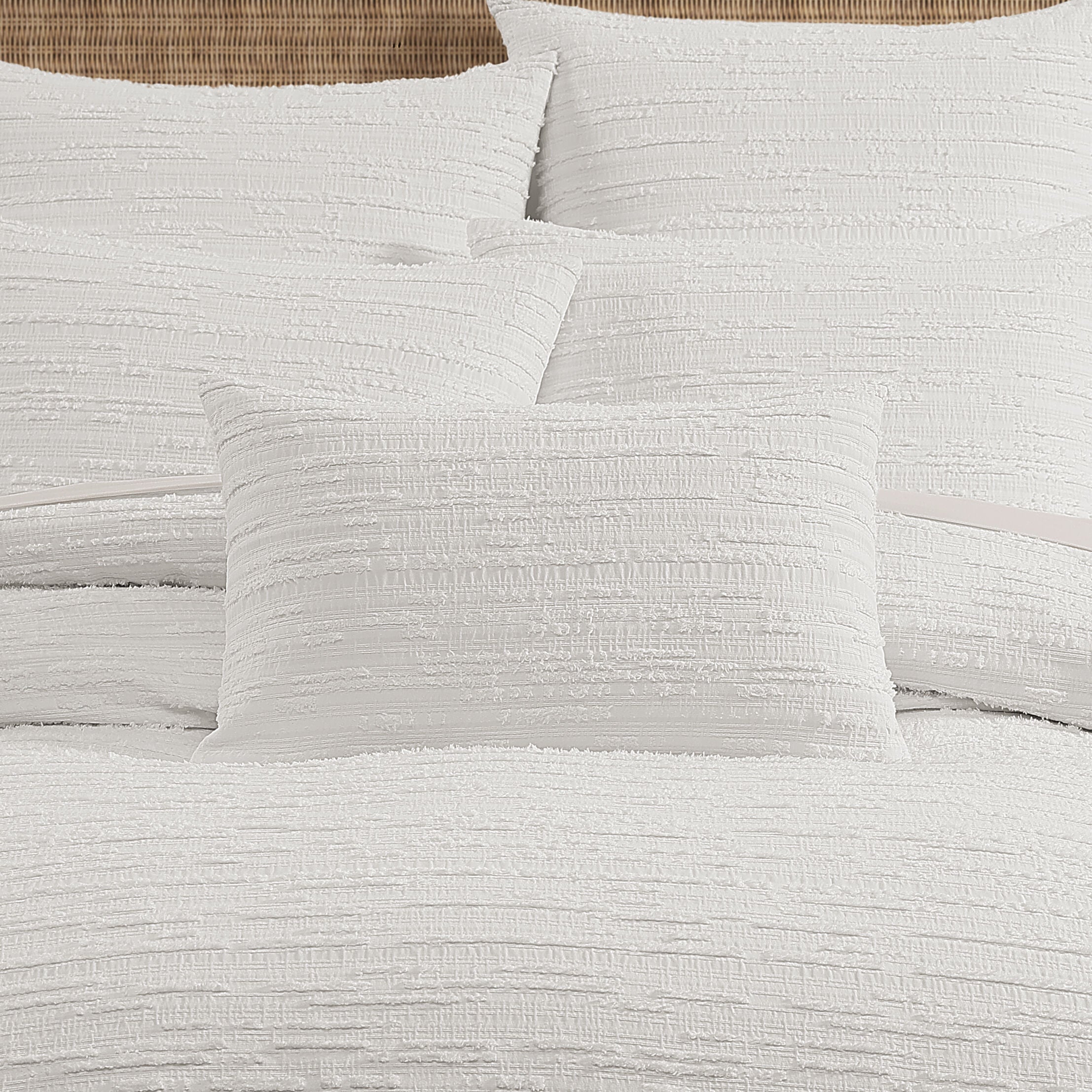 OSLO BOUDOIR DECORATIVE THROW PILLOW, WHITE, hi-res image number 0