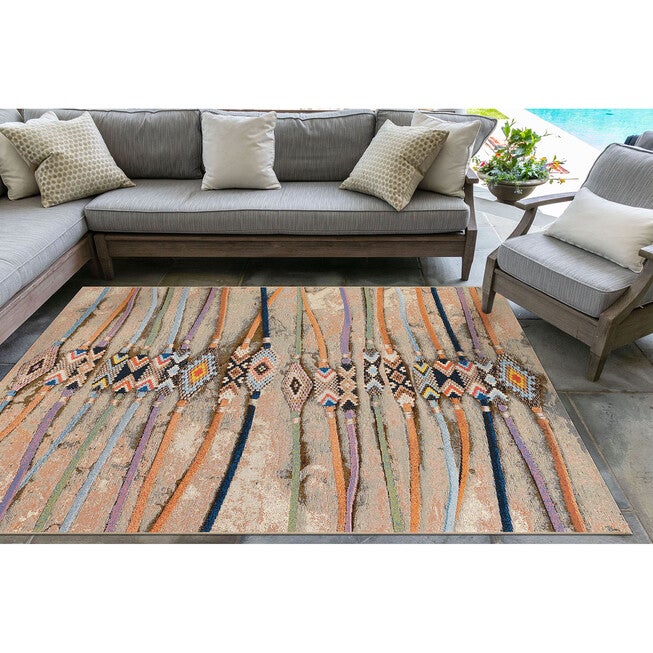 Liora Manne Marina Aztec Indoor/Outdoor Rug, , alternate image number 6