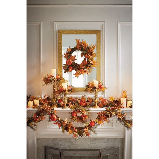 Harvest Wheat Candle Rings, Set of 5, , alternate image number 2