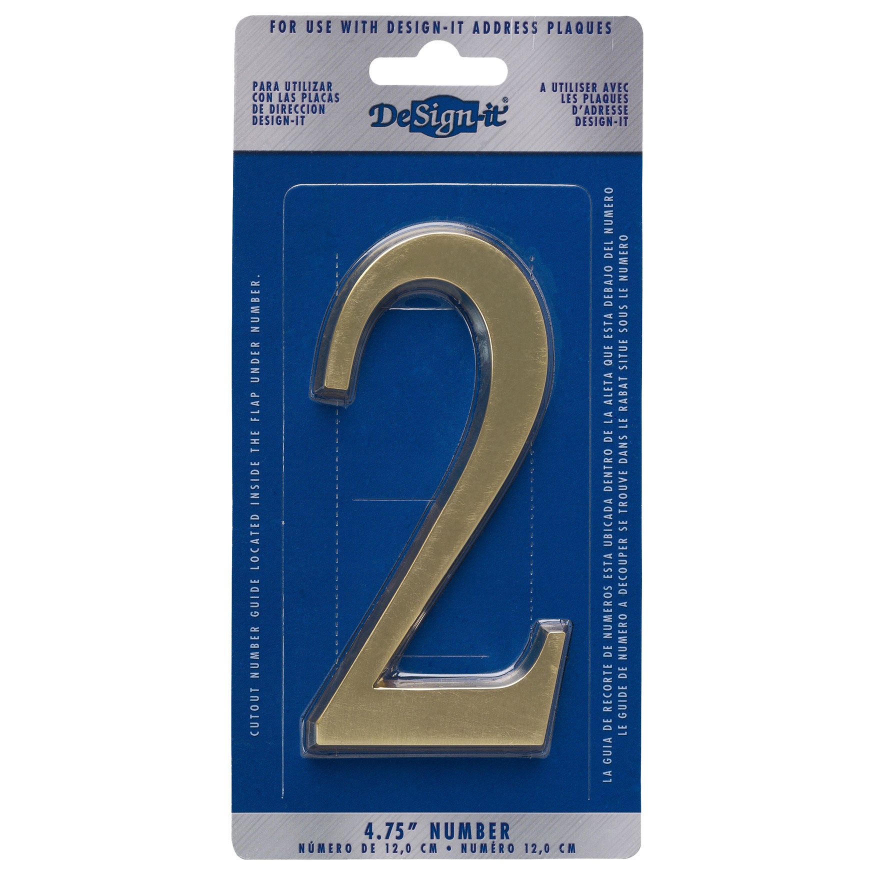 4&frac34;" Numbers, , alternate image number 3