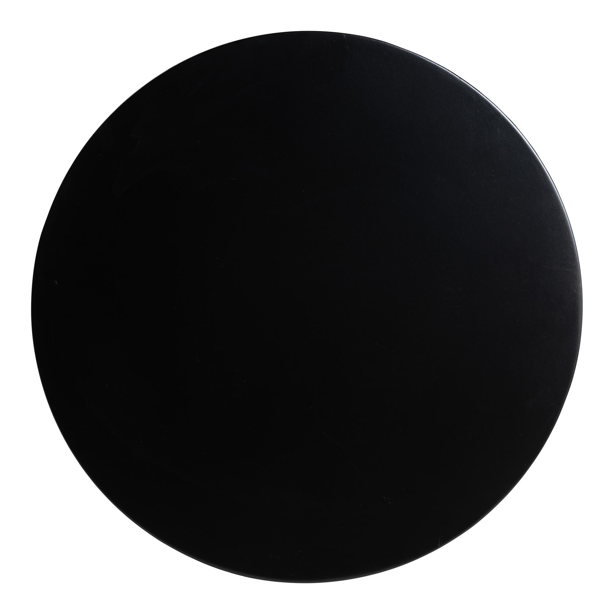 Sally Round Nightstand, BLACK, alternate image number 5