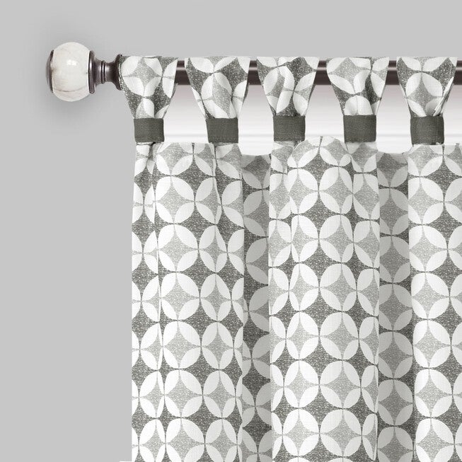 Callie Cuff Tab Top Window Curtain Panel - 52x63, , alternate image number 2