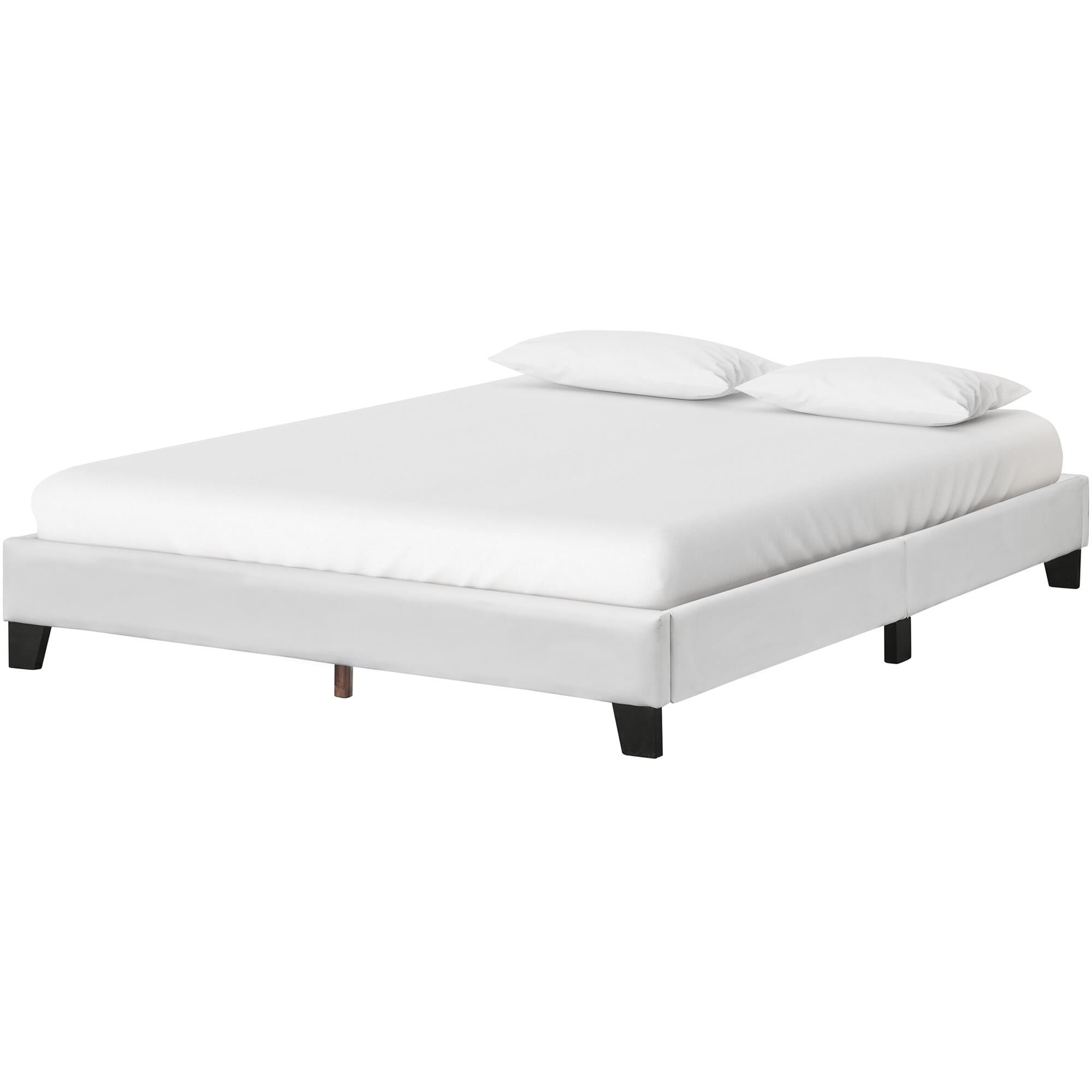 Acton Platform Bed, King, White, WHITE, alternate image number 3