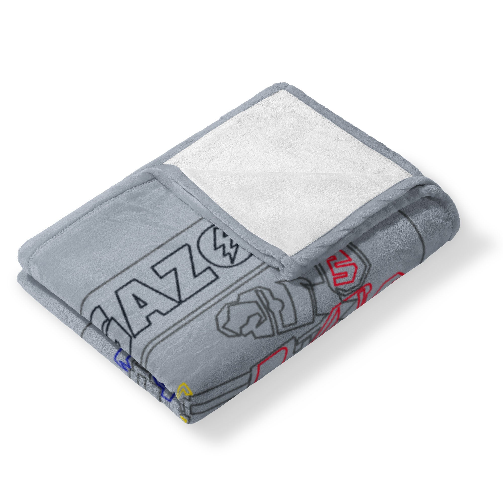 Hasbro Power Rangers Megazord Silk Touch Throw Blanket 50X60 Inches, GRAY, alternate image number 3