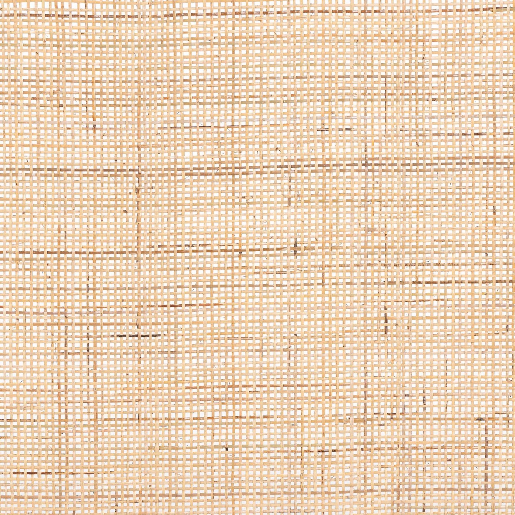 Aurelia Modern Bohemian Black Finished Bayur Wood And Natural Rattan Queen Size Headboard, , alternate image number 3