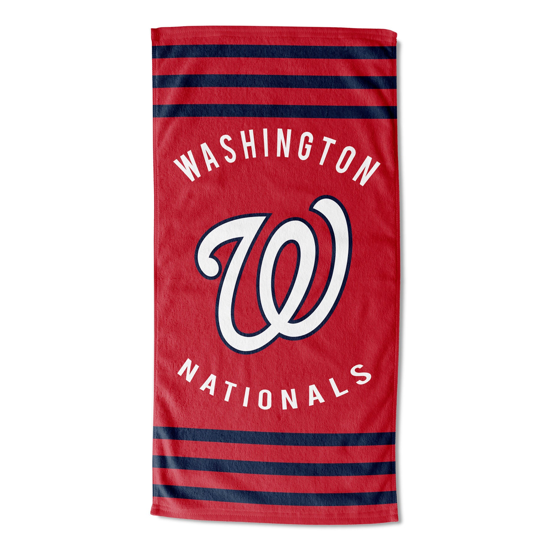 Nationals Stripes Beach Towel, MULTI, hi-res image number 0