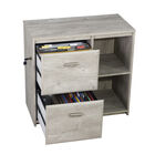 Saint Birch Elma File Cabinet In Washed Gray File Cabinet, , alternate image number null