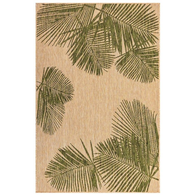 Liora Manne Carmel Palm Indoor/Outdoor Rug, GREEN, hi-res image number null