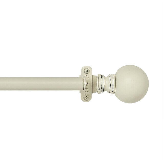 Innovative Decorative Room Darkening Wrap Around Rod & Finial 66-120, , alternate image number null