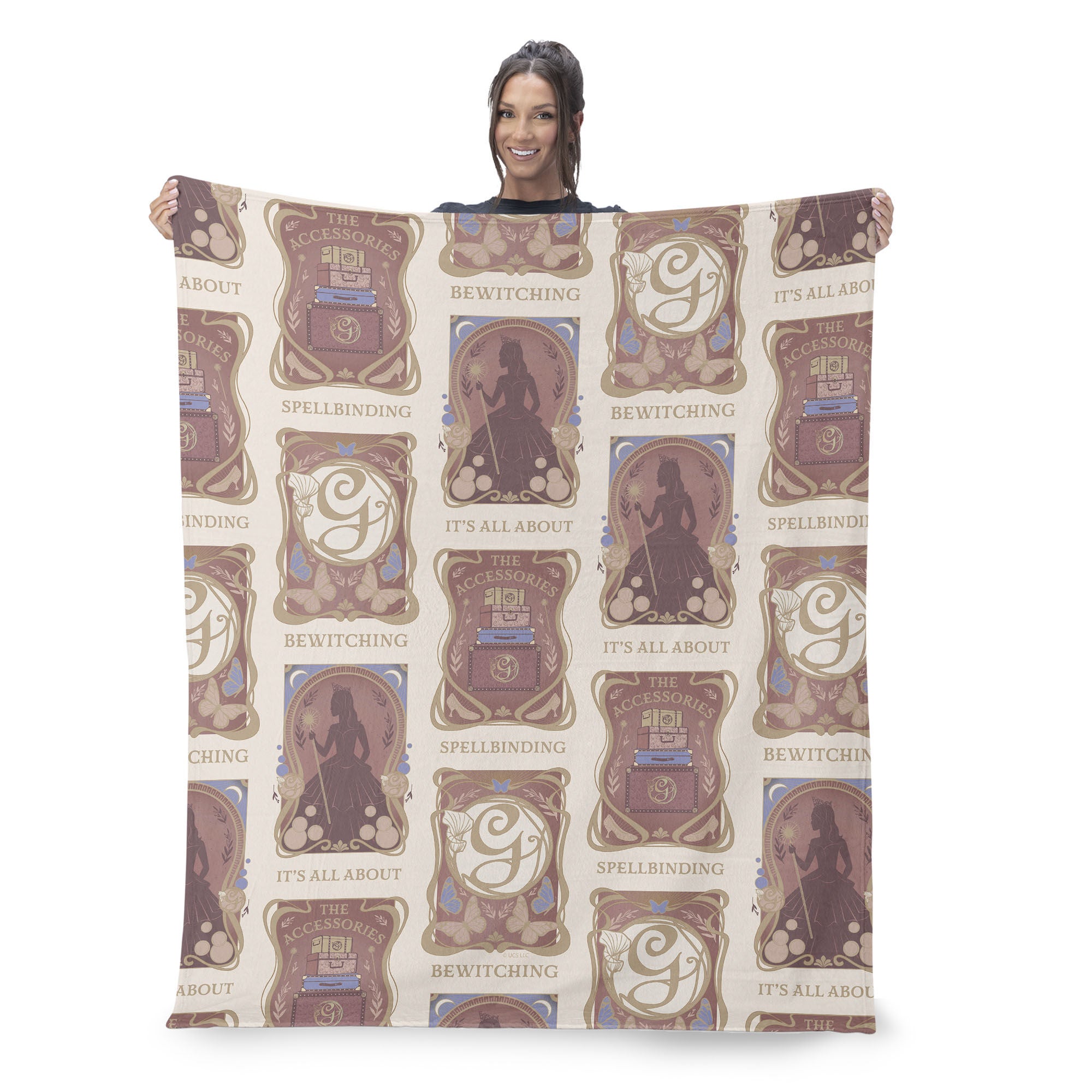 Wicked It's All About Silk Touch Throw Blanket 50x60 inches, WICKED, on-hover image number 1