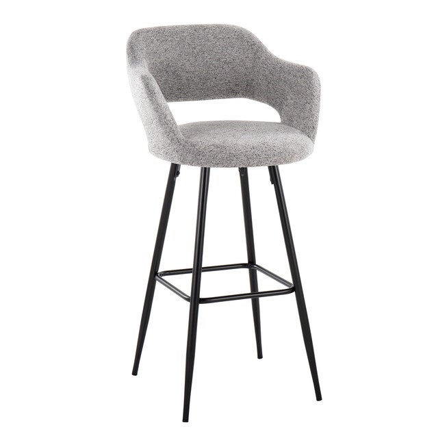 Margarite 30 inches Fixed-Height Barstool - Set Of 2, , on-hover image number null