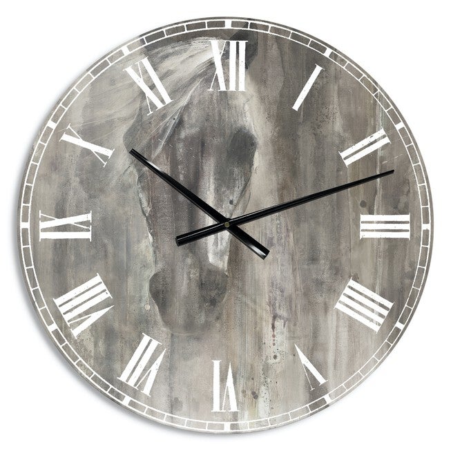 Farmhouse Horse Farmhouse Wall Clock, , alternate image number null