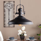 Industrial Bell Pendant Lamp, MATTE BLACK, hi-res image number null