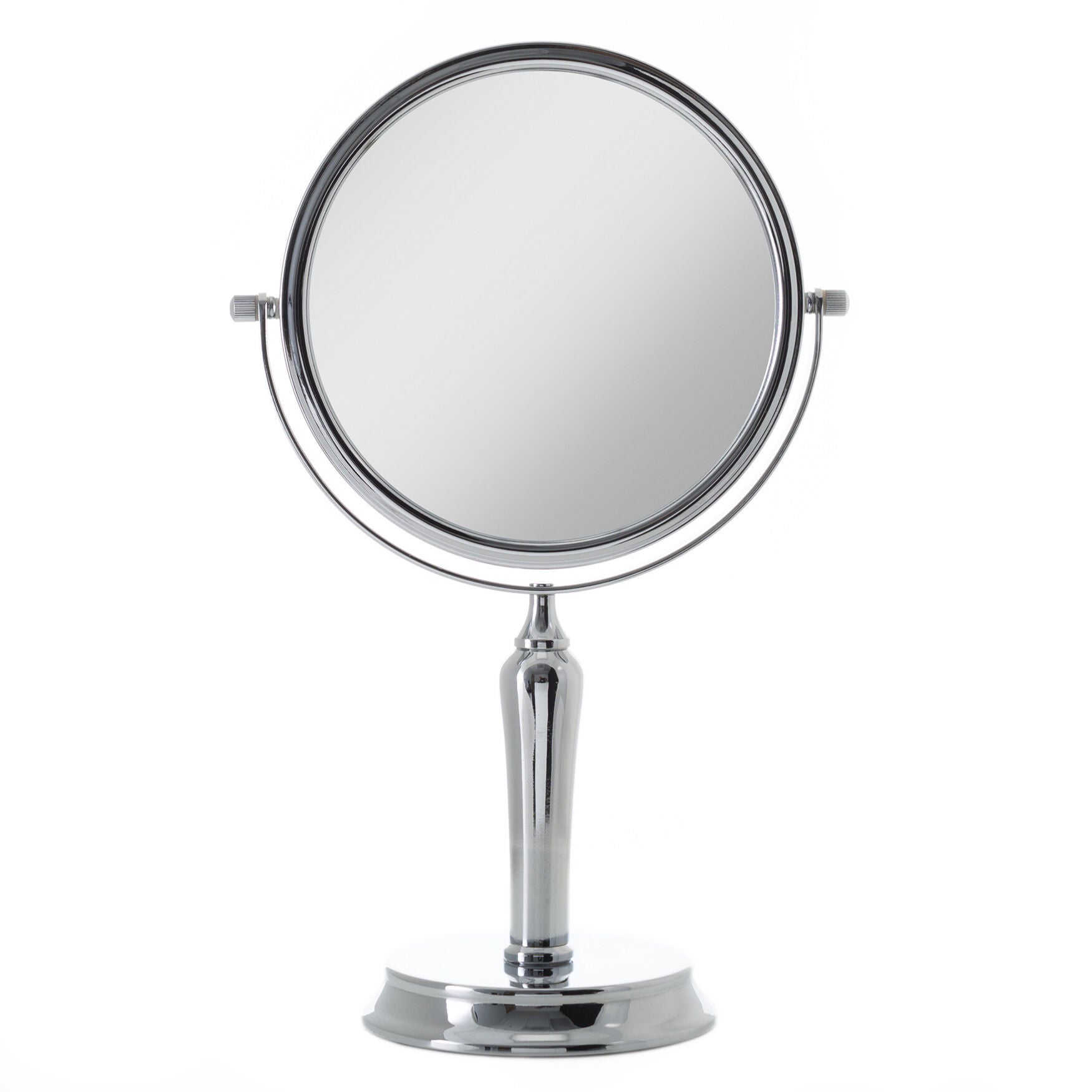 Anaheim 9'' Rotating Countertop Mirror, CHROME, hi-res image number 0