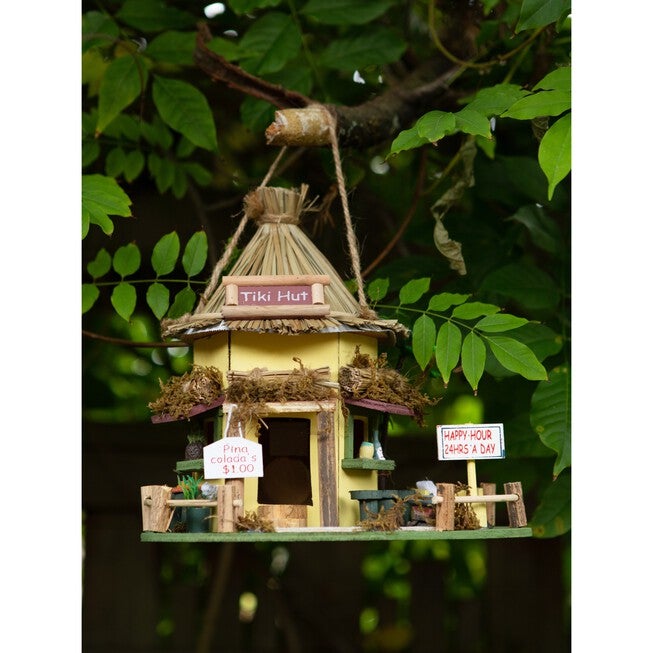 Tropical Tiki Hut Birdhouse, , alternate image number 6