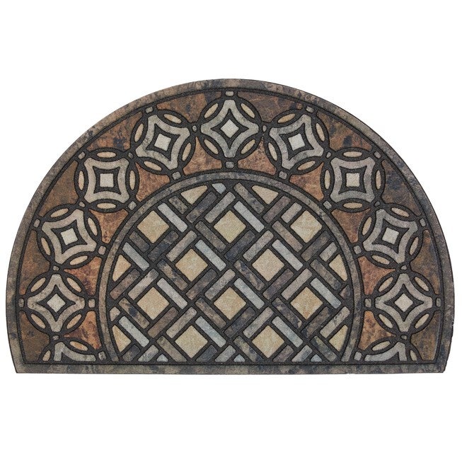 Deco Tile Slice Brown 1 feet 11 inches X 2 feet 11 inches, BROWN, hi-res image number null
