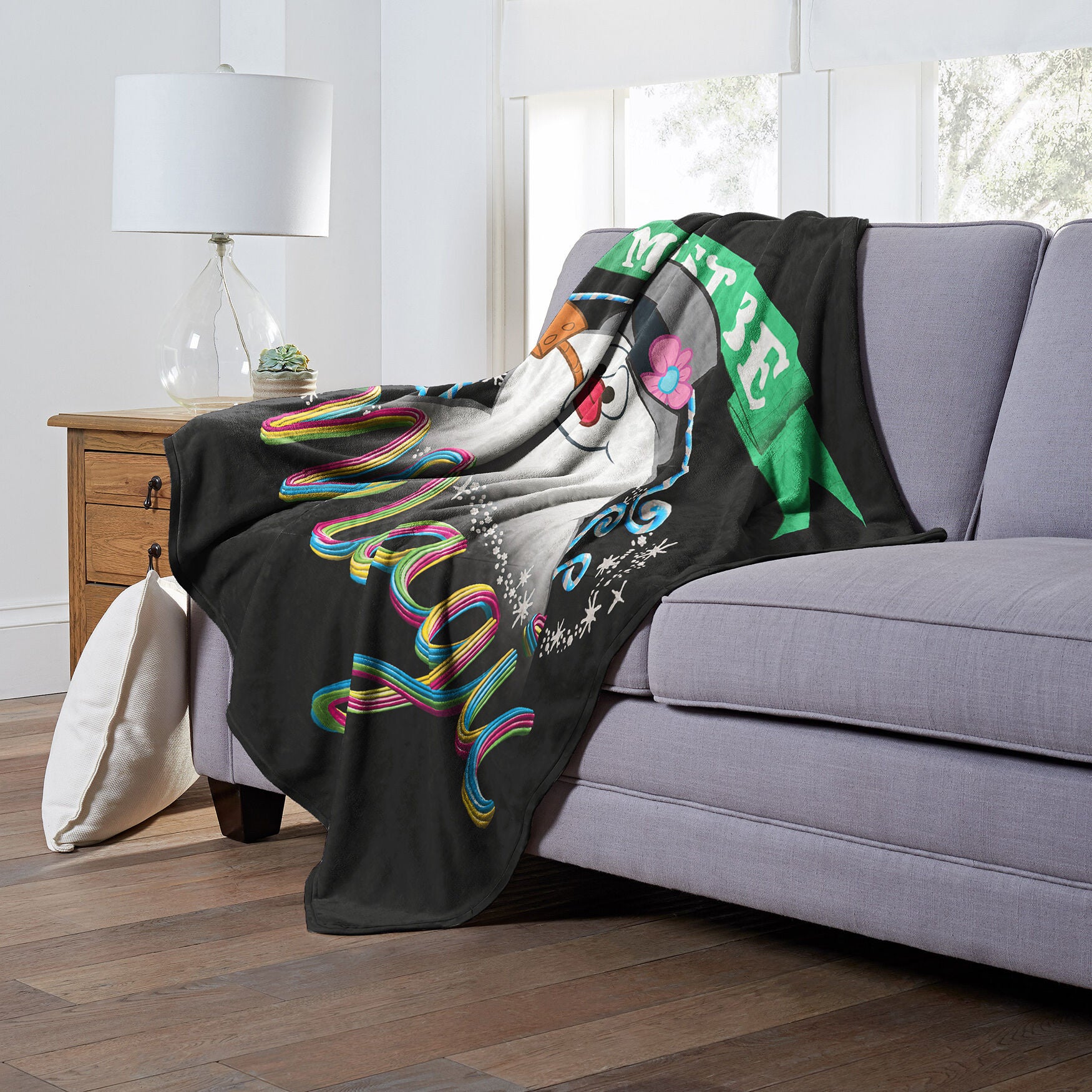 Frosty The Snowman It Must Be Magic Silk Touch Throw Blanket, , alternate image number 3