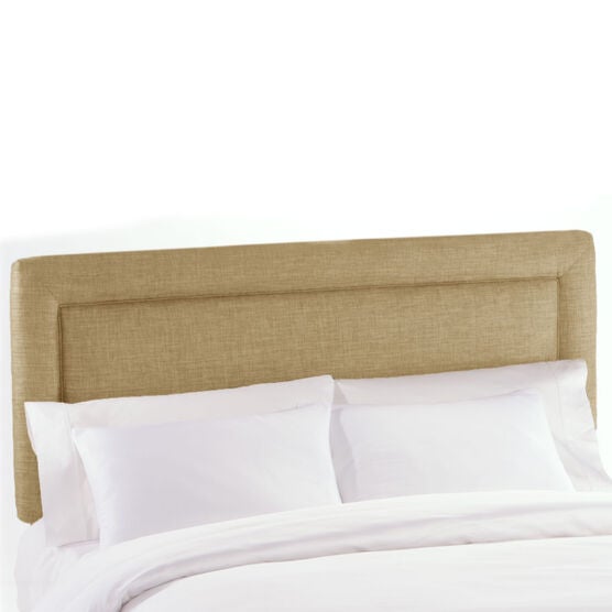 Queen Size, 62"Lx4"Wx51-54"H, SANDSTONE LINEN, hi-res image number null